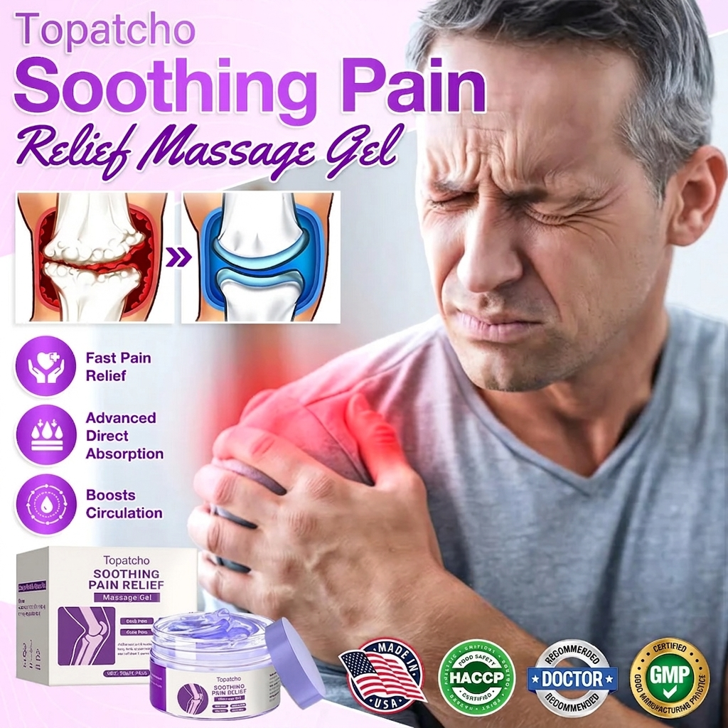 Clinically Trusted Arthritis Pain Relief Gel AAOS-Approved Turmeric & Emu Oil