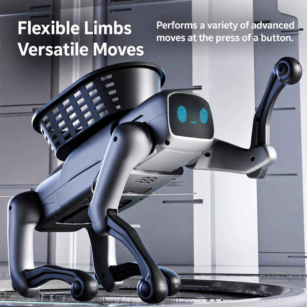 The smartest robot dog available worldwide.