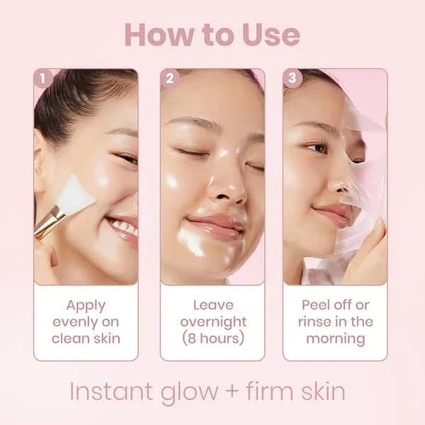 Glass Skin Collagen Night Wrapping Mask